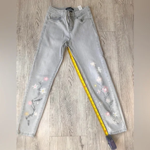 FDJ Olivia Straight Painted Ankle Pant - Picture 3 of 5